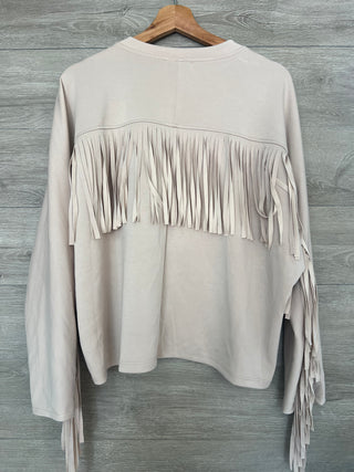 Teddy Fringe Sweater