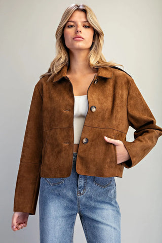 Mara Suede Jacket