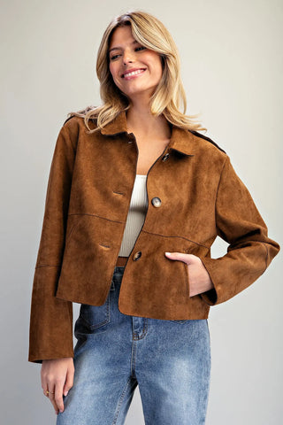 Mara Suede Jacket
