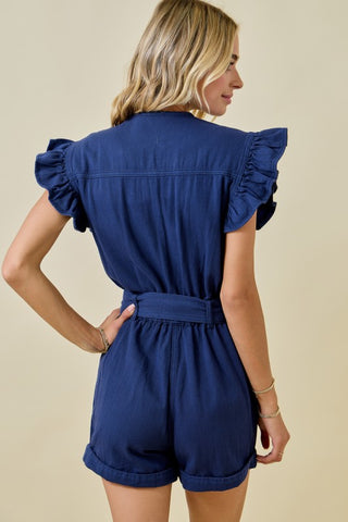 Betty Denim Romper