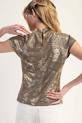 Cata Metallic Top