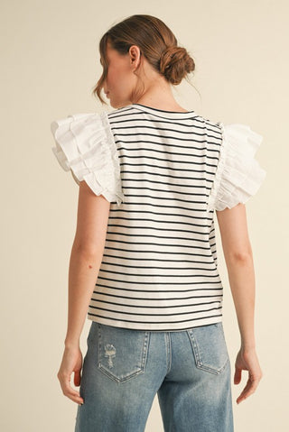 Monique Stripes Top