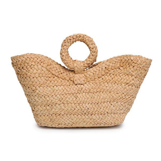 Edith Straw Tote Bag