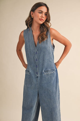 Vale Denim Jumpsuit