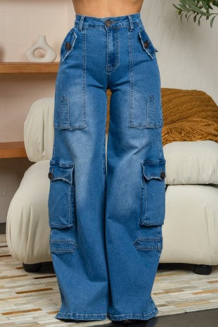 Kiana Cargo Jeans