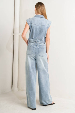 Adele Denim Jumpsuit