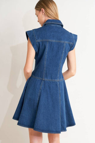 Lina Denim Dress