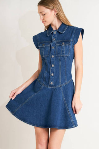 Lina Denim Dress