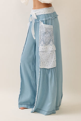 Gina Patch Crochet Pant