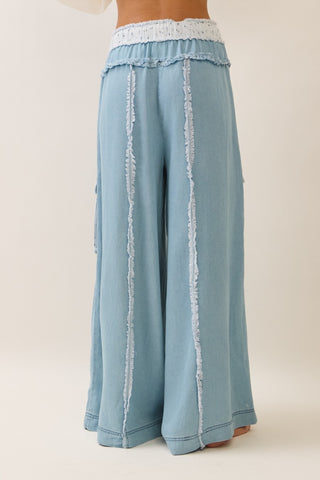 Gina Patch Crochet Pant
