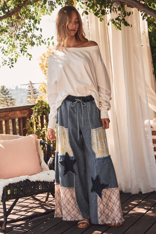 Leslie Patch Jeans