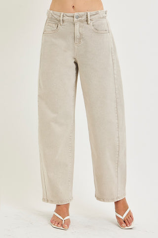 Gena Barrel Jeans