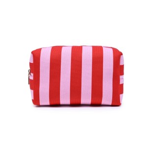 Essential Stripe Cosmetic Bag