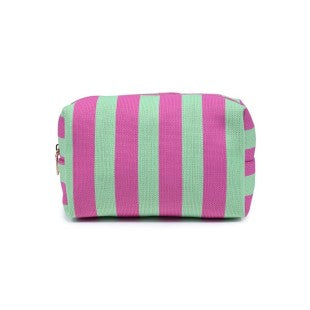 Essential Stripe Cosmetic Bag