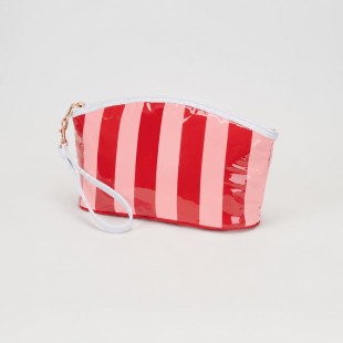 Sylvia Stripe Makeup Bag