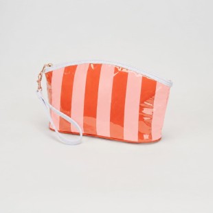 Sylvia Stripe Makeup Bag