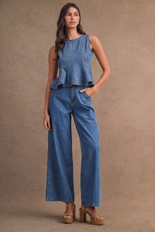 Ceci Denim Set