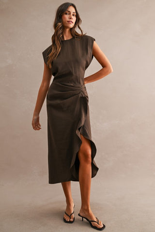 Sara Ruffle Dress