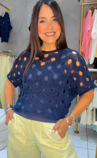Gia Crochet Top