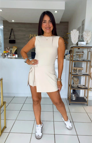 Mare Tie Front Romper