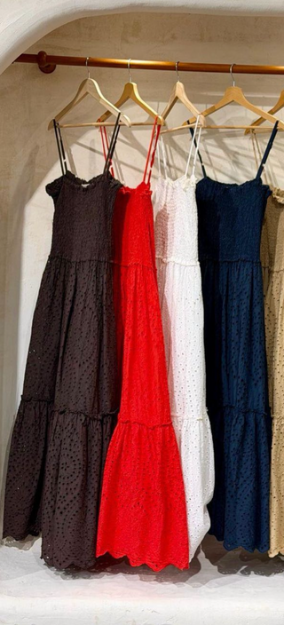 Daisy Eyelet Dress