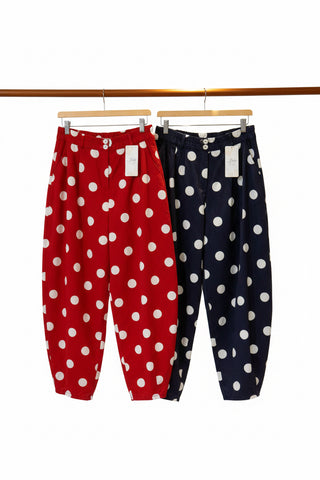 Polka Barrel Pant