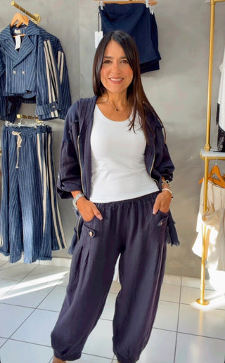 Gia Barrel Pant Set