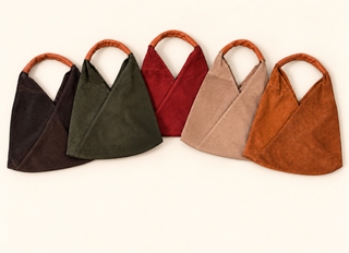 Zoe Suede Bag