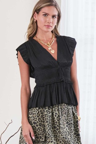 Camille Peplum Top