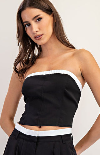 Katy Contrast Pant Set
