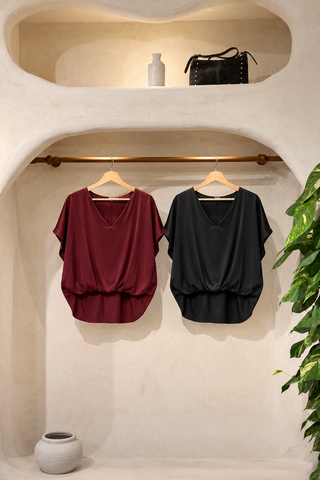 Camille Satin Top