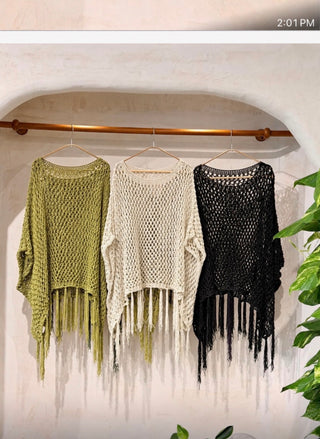 Crochet Fringe Top