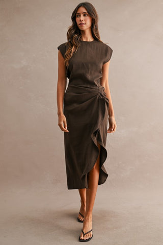Sara Ruffle Dress