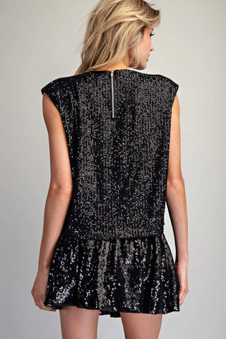 Valery Sequin Top