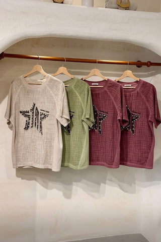 Clara Star Tee