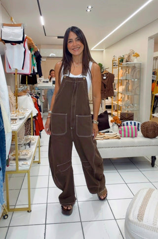 Lizy Barrel Overall