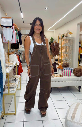 Lizy Barrel Overall