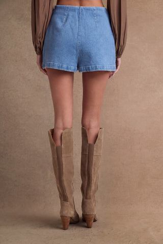 Noe Denim Skort