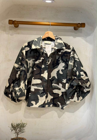 Kary Camo Top