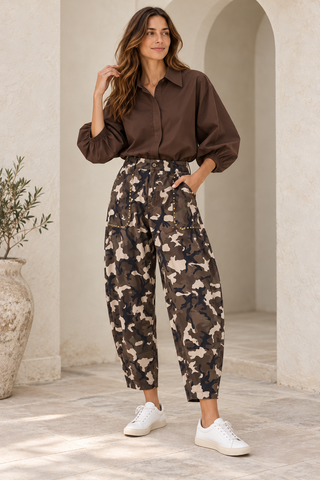 Camo Barrel Pant