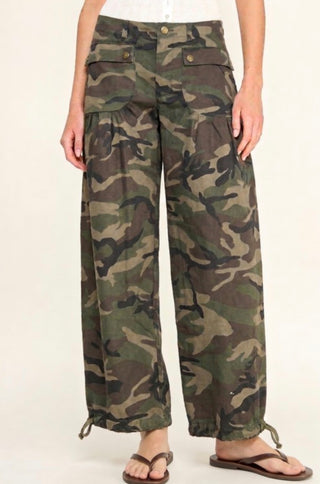 Camo Wide Leg Pant