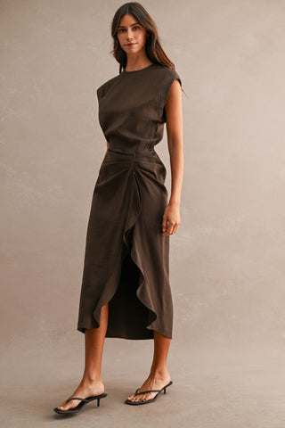 Sara Ruffle Dress