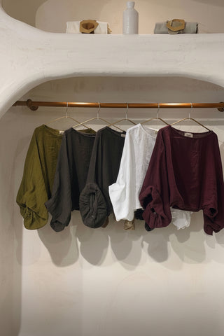 Lua Linen Top