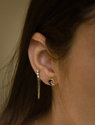 Big Lunar Phase Studs