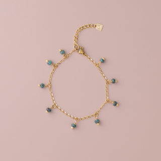 Sparkle Drop Charms Bracelet