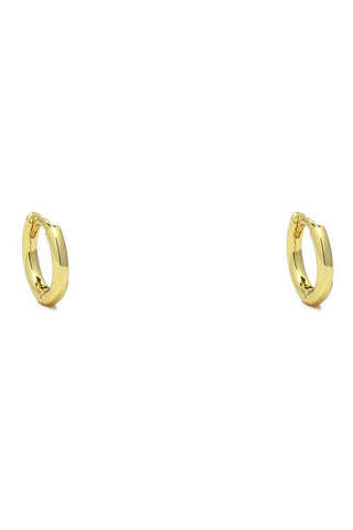 Gold Huggie Hoop Earring
